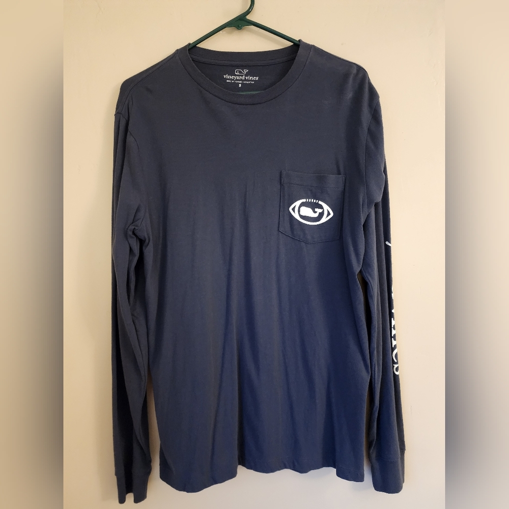 Comfort Colors Navy Long Sleeve Shirt